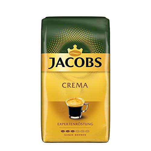 Jacobs Kaffeebohnen Expertenröstung Crema, 1 kg Bohnenkaffee