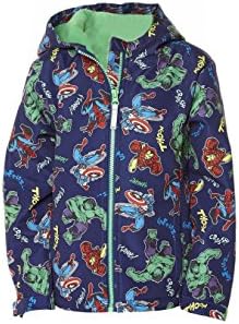 HPrice Character Avengers 'Soft Shell' Zipped Jacket 100% Polyester 2-9 Years Clothing (4-5 Years)