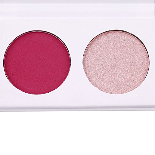VWH Profi Lidschatten Concealer Makeup Eyeshadow Palette mit 2 pcs Lipgloss Lippenstift Kosmetik - 3
