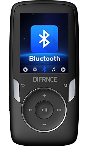 Preisvergleich Produktbild Difrnce MP1818 MP4-Player mit Bluetooth schwarz