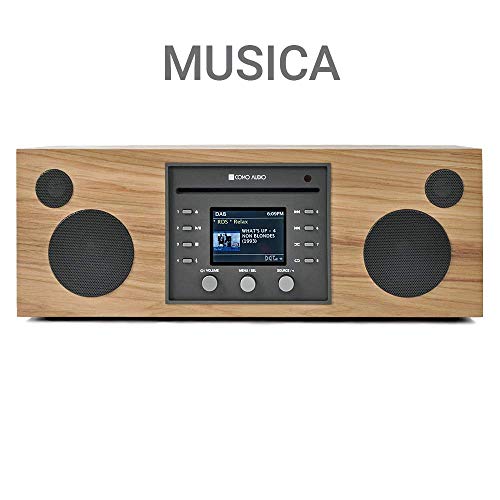 Como Audio: Musica Wireless Speaker - Hand-Crafted Veneer Cabinets- One Touch Streaming, Internet Ra Como Audio: Musica Wireless Speaker - Hand-Crafted Veneer Cabinets- One Touch Streaming, Internet Ra