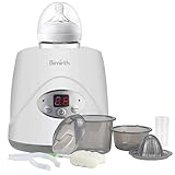 6-in-1-Babyflaschenwärmer und Sterilisator: Unser multifunktionale Babyflaschenwärmer kann Milch erwärmen, Lebensmittel erhitzen, Flaschen und Babygeräte sterilisieren, gekochtes Ei, Milchbeutel auftauen und Saft pressen. Eine Maschine erfüllt alle Bedürfnisse, sparen Sie Platz und Budget.