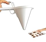 ➤ fácil de controlar el flujo de las masas. Un soporte hace el soporte de embudo y práctico de usar.