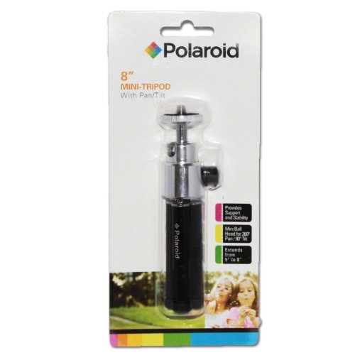 Polaroid PLTRI8 - Minitrípode resistente de 8