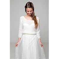 Brautpullover off white und ivory für ihre Hochzeit