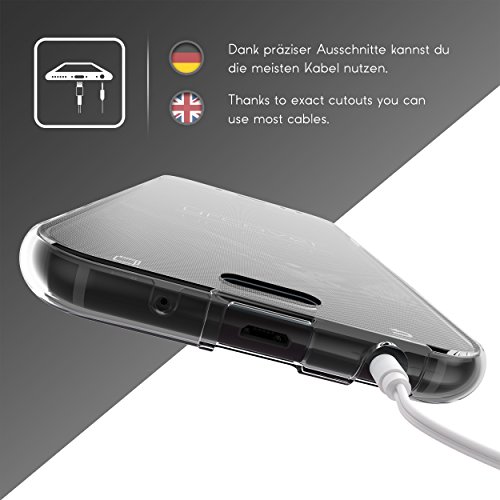 UrcoverÂ® Samsung Galaxy J7 (2017 EU) | 360 Grad TPU Schutz-hÃ¼lle in Transparent | Handy-Cover Rundum ultra slim Case dÃ¼nn Schale | Smartphone ZuberhÃ¶r Tasche HandyhÃ¼lle