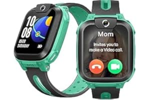 imoo Z1 Smartwatch Kinder mit GPS und Telefon, Kinder Smartwatch mit GPS, Kids Smart Watch mit Langanhaltender Video & Phone Call, IPX8-Wasserdicht (Grün)
