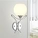 Produktbild Retro Chandelier LED kreative moderne Schlafzimmer Lampe Bedside Hotel Zimmer Leselicht LED Wandleuchte E27 enthält keine Lichtquelle