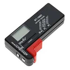 New AA/AAA/C/D/9V/1.5V Universal Button Cell Battery Volt Tester Checker Digital Display-Layfoo