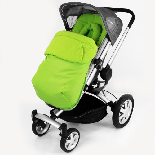 New Quinny Buzz Footmuff And Headhugger - Lime