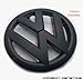 Produktbild Carbon-Genetics Schwarz matt Golf MK6 Front Grill Motorhaube Abzeichen Emblem-2009 bis 2012