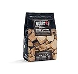 1,5 kg. Weber 17619 - Trozos de leña para ahumar - hickory