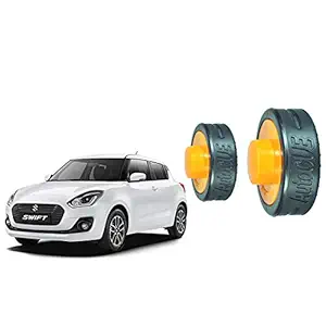 AutoCue Maruti Suzuki New Swift Ground Clearance Kit (Fits : Only For Rear Suspension) - Set of 2 Pieces)