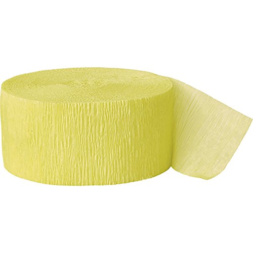 Unique Party Krepppapier Band-Rolle (24,5m) (Einheitsgröße) (Weiß) - 4