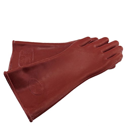 Preisvergleich Produktbild GXDHOME 12KV Isolierung Handschuhe Schutz gegen Elektrizität geladen Betrieb Arbeitsschutz Gummihandschuhe Hochdruck Elektriker Dedicated Handschuhe