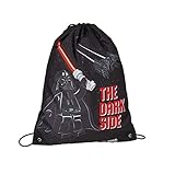  Lego Vline Star Wars The Dark Side Turnbeutel, 39 cm, 7 liters, Schwarz (Negro)