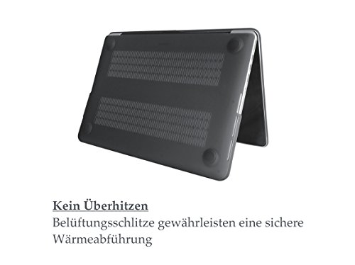 DIVEY Premium – Innovatives Design – MacBook Pro Retina 13″ Case/Hülle/Schutzhülle/Cover für das Macbook Pro Retina 13,3“ (A1502 / A1425) mit hochwertiger Soft-Touch Beschichtung – Ultra-Slim – Grau (matt) - 7