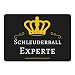 Produktbild Mousepad Schleuderball Experte schwarz