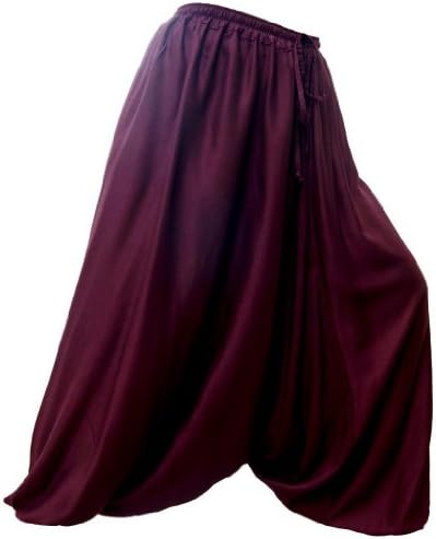 Siam Secrets Unisex Baggy Harem Pants Parachute Trousers Sarouel