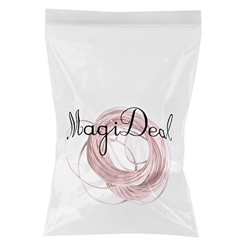 10m Wachs Wachsschnur Nylonschnur Seil Für DIY Armband Neckace 1mm Machen – Rosa - 2