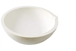 LLF Keramik-Tiegelschüssel für den Ofen, Schmelzguss, verfeinert, Gold, Silber (1000 g)