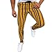 Produktbild R-Cors Herren | Jogginghose | Trainingshose | Sport Fitness | Gym | Training | Slim Fit | Sweatpants Streifen | Jogging-Hose | Stripe Pants | Modell