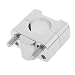 Magideal Auto HandleBar Fat Bar Mount Clamps Riser Adaptor For Racing Off Road White RS.1600.00