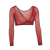 Ropa interior Camisetas interior de Mujer para Arnés de encaje de lencería combinada. Lencería de malla calada combinada. Ropa interior de cuero artificial atractiva de Clubwear de las mujeres mangas largas Body Mujeres sexy de encaje floral Bralette Bustier Crop Top Bra camisa chaleco