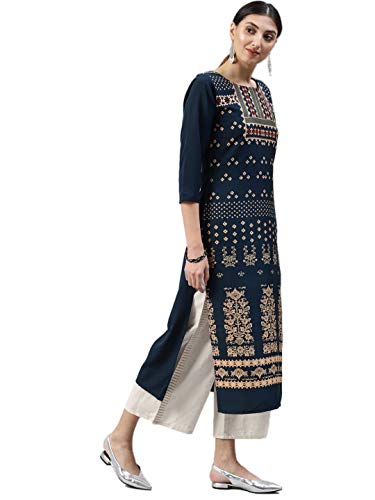 70% OFF on Vaamsi Women's A-Line Kurta 