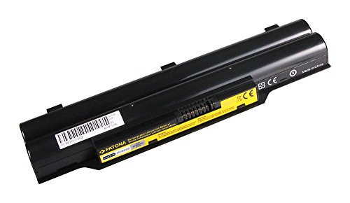 PATONA Laptop Akku für FUJITSU SIEMENS AH42/E | AH512 | AH530 | AH530/3A | AH531 | LH52/C LH250 | LH522 | LH530 | LH531 | LH701 | LH701A | Lifebook A512 | A530 | A531 | PH50/C | PH50/E | PH521 – [ Li-ion; 4400mAh;schwarz] - 3