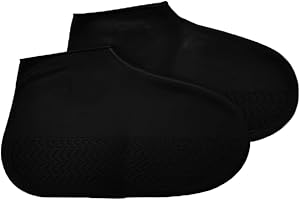 YOUNLEN Impermeabile Copriscarpe, Copriscarpe Impermeabili, Copriscarpe Riutilizzabile, Copriscarpe Antiscivolo con Suola Antiscivolo Rinforzata, per Pioggia e Neve