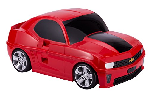 Preisvergleich Produktbild HAUPTSTADTKOFFER Kinderkoffer Serie Kids Rennauto 18 Liter - Rot (Rot) + Kofferanhänger