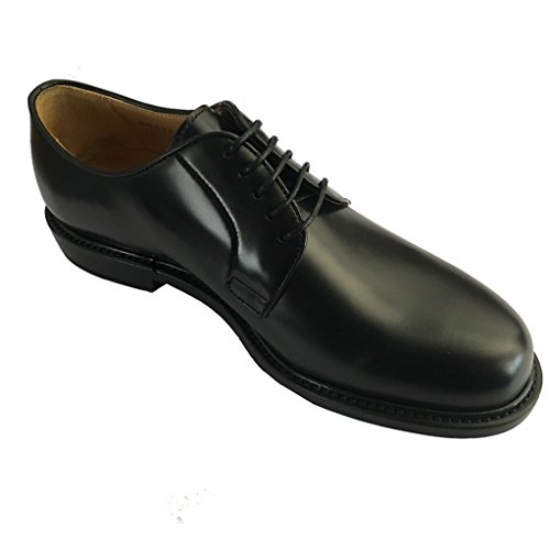 berwick 1707 Zapato de Hombre Negro atadas 100% Piel Made in Spain (UK 8.5 USA 9.5 hxr00 EU 42 1/2)