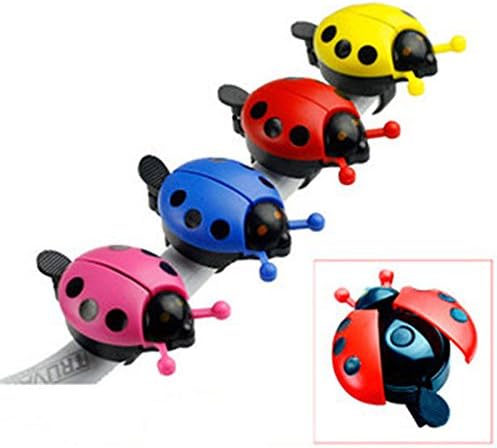 Xinhenchen New Bicycle Ladybug Bell Ladybird Alarm Bike Metal Handlebar Horn