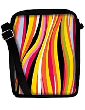 Snoogg , Damen Umhängetasche mehrfarbig multi