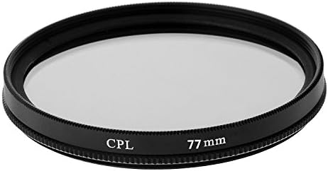 tinxi® 77mm CPL Multi Coated Circular Polarizer Filter For Canon Nikon Sony OLYMPUS Fuji Panasonic Samsung and Other DSLR Lens
