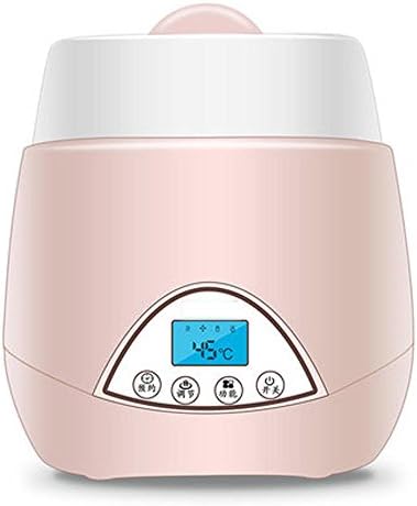 Multi-function Milk Warmer Baby Milk Warmer&amp; Double Bottle Capacity Warmer, Intelligent Electronic Control,Bottle sterilizer, Intelligent Thermostat, Yogurt MachineReservation Function , Pink