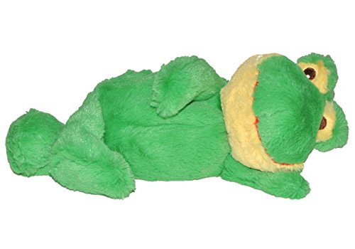 Preisvergleich Produktbild Wärmekissen / Weizenkissen Frosch 33 cm - für Wärme - Wärmekissen Heizkissen Körnerkissen Tier Kinder Lavendelduft