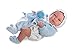 Produktbild Llorens 73833 - Babypuppe Nico zum Baden mit Spielzeug