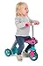Price comparison product image Smoby Pink Reversible 2 IN 1 Scooter | Bright, colourful design | Cleverly switches from 3 wheel learning bike to 3 wheel scooter | For aged 18+ Months