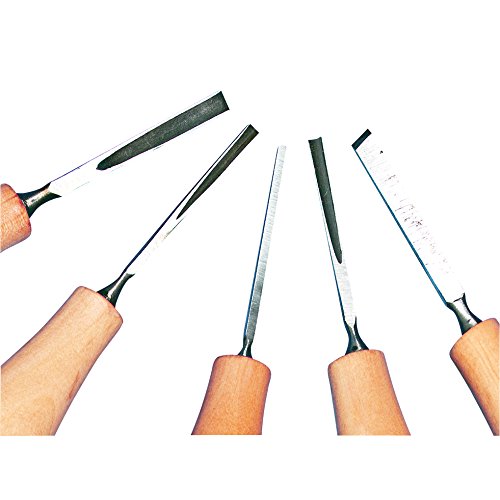 RAYHER - Schnitzwerkzeug 5tlg., 14 cm, 5 Sorten