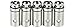 Produktbild Vaporesso Pack von 5 0,5ohm / 0,6 Ohm C Cell-GD Keramik Coil Kopf für Wächter Tank / Target Mini Zerstäuber C CELL Coil Ersatz (0.5ohm)
