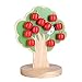Produktbild Zerodis Magnetischen Apfelbaum Holz Math Puzzle Pädagogisches Spielzeug Früherziehung für Kinder Kleinkinder