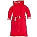 Polarn O. Pyret Unisex Baby 60158987114 Bathrobe Long Sleeve Dressing Gown, Poppy, 1-2 Years (Manufacturer Size:86/92)