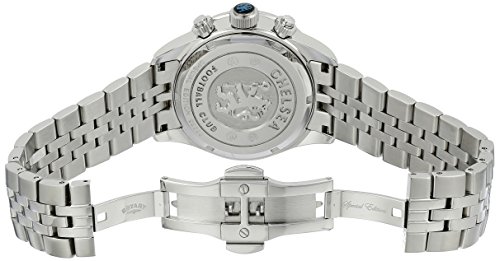 Rotary GB90048 04 Chelsea Club Chronograph 40mm Steel Bracelet and Case Swiss Quartz Black Dial Watch