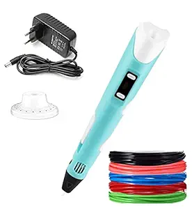 ArtBee 3D Printing Pen with Filament Refills (3D Printing Pen with 5 PLA Filament)