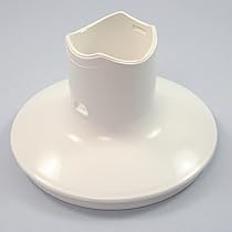 Coperchio Tritatutto Ricambio Per Frullatore Braun - Compatibile Con Modelli 500 E 1000 Ml, Bianco, 135x135x85 Mm - Foto 3