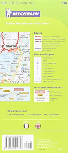 Book's Cover of Carte Martinique Michelin
