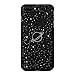 Produktbild Pnizun - Universum Planet Mattkasten für iPhone 5S SE X XS Max XR-Abdeckung für iPhone 6 6S 7 8 Plus Fall Netter Schwarz Galaxy Capinhas [3 Für iPhone XR (6.1)]