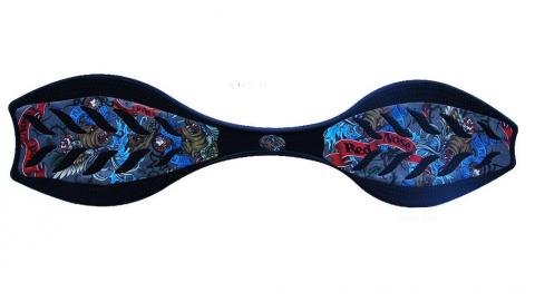 Waveboard 2 roues Cruiser Skateboard Planche Skate..., bleu